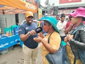 Meet and greet event at Spar.